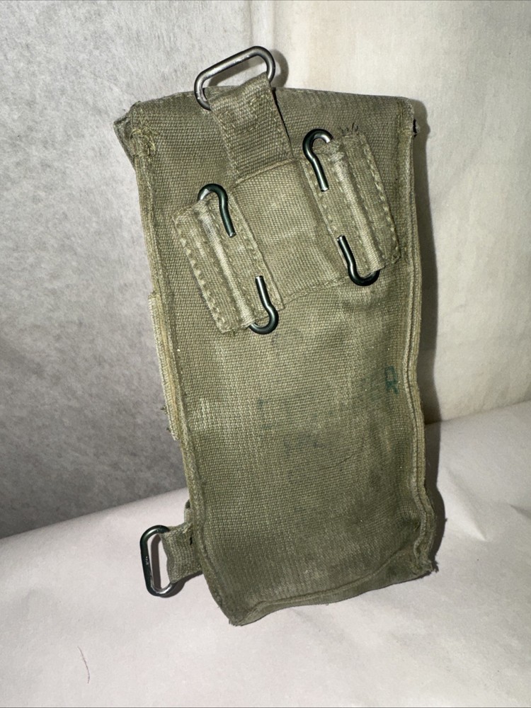 Vintage Canvas Military Pouch
