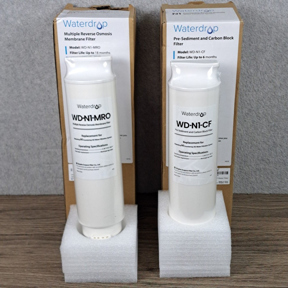 Waterdrop WD-N1-MRO & WD-N1-CF Filter Water Filtration System