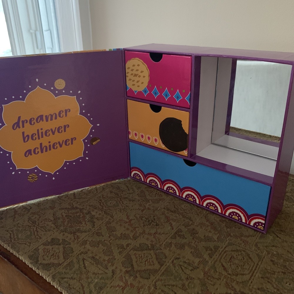 Lot 2 Decorative Cardboard Boxes Smore Cookie Sweets