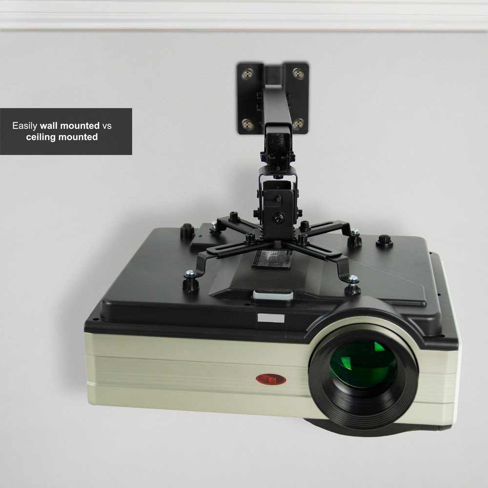 VIVO Universal Adjustable Wall Ceiling Projector Mount Extend Length Projection
