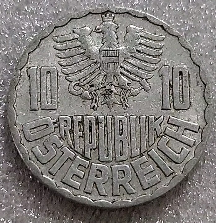 1951 Austria 10 Groschen *C102