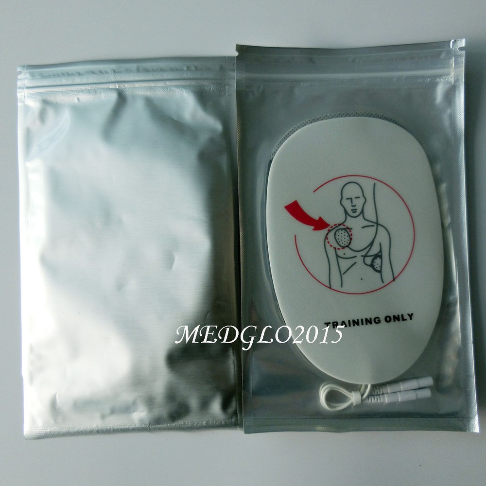 10 Pairs /Pack Adult XFT AED Training Electrode Replacement Pad for AED Training
