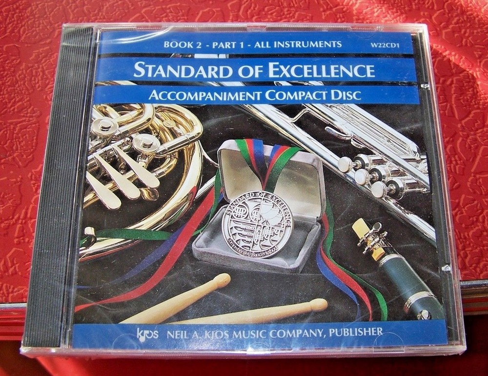 STANDARD OF EXCELLENCE - CD - BK 2, PT 1 - ALL INSTR.