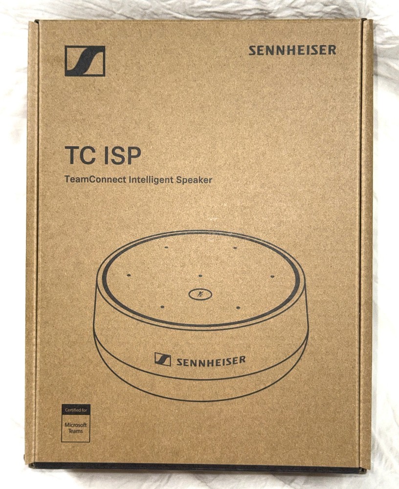 Sennheiser TC ISP TeamConnect Microphone/Intelligent Speaker Microsoft Teams NEW