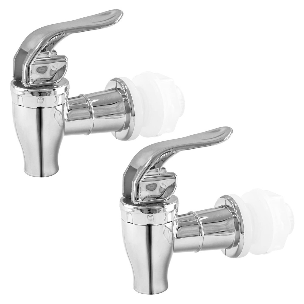Silver Drink Dispenser Spigot Replacement Parts for Water Spout Faucet