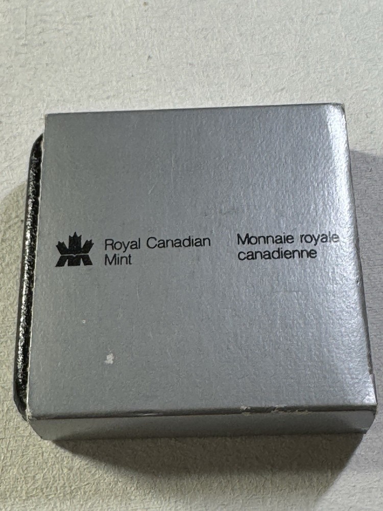 1984 Canada 1 Dollar Silver Proof Coin Toronto