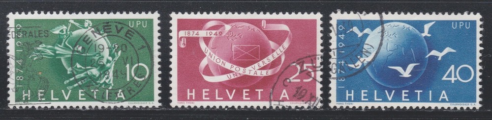 Switzerland - Scott #s 322-24