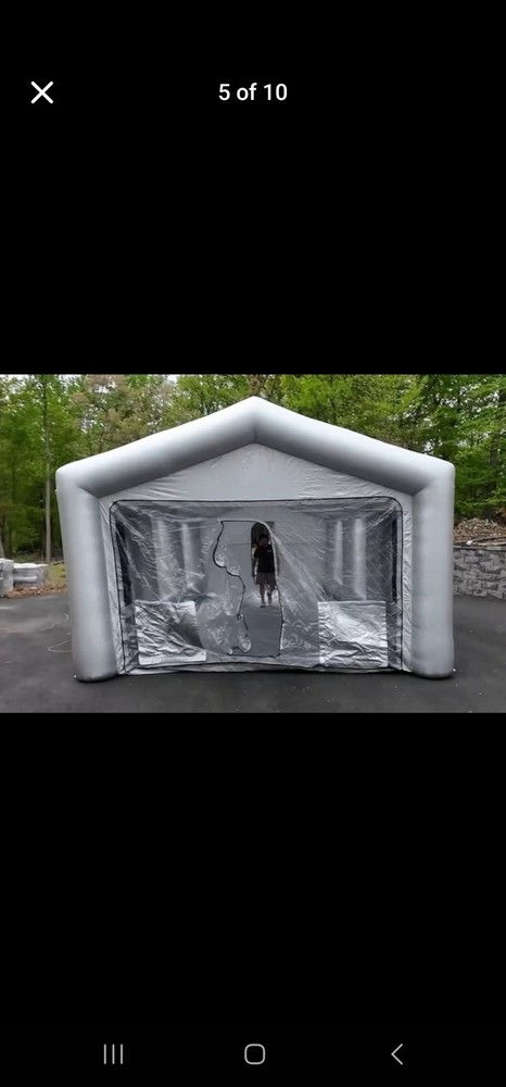 Portable Paint Booth 28x15x10