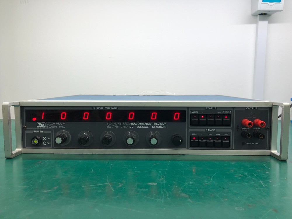 Valhalla 2701C Precision Programmable DC Voltage Standard/Calibrator