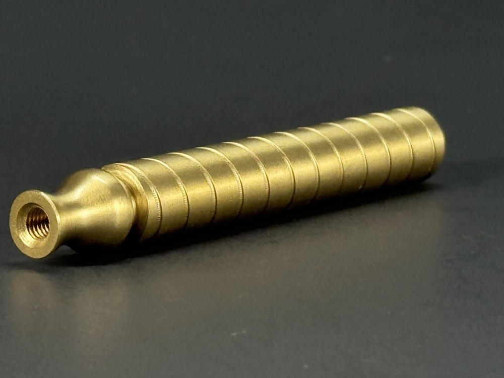 Vintage Collection CNC Solid Brass Safety Razor Handle Only 88BR