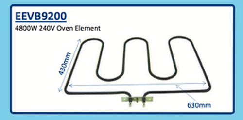 GOLDSTEIN COMMERCIAL4800W 240V OVEN ELEMENT EEVB9200