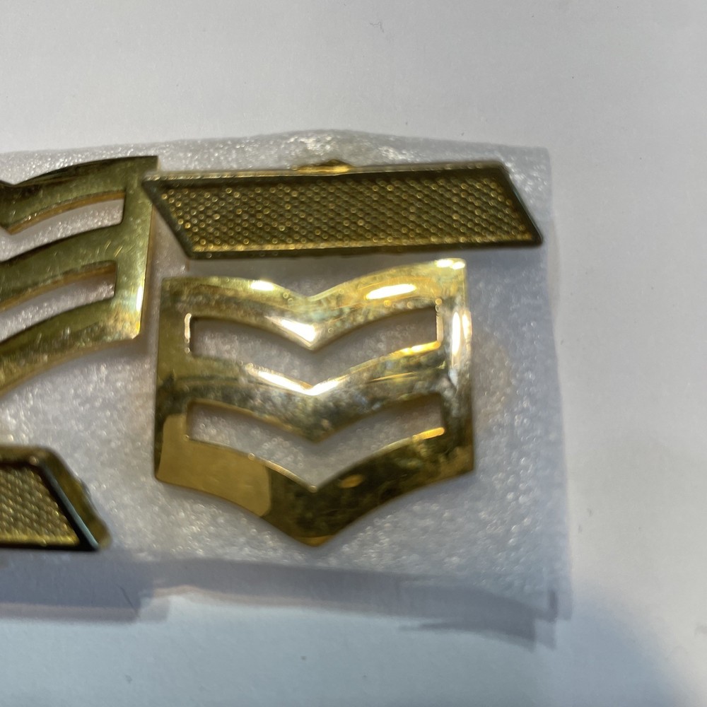 Vintage Military Sergeant Chevron Lapel Pins