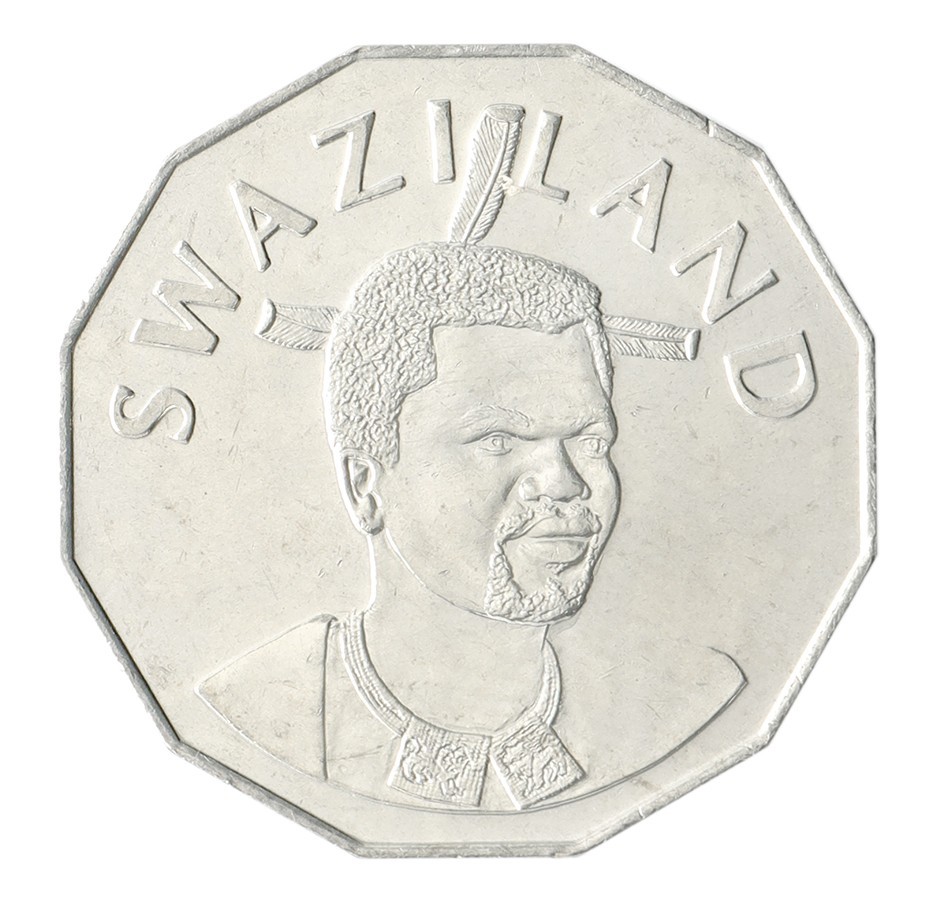 Swaziland 50 Cents, 2005, KM #52, Mint