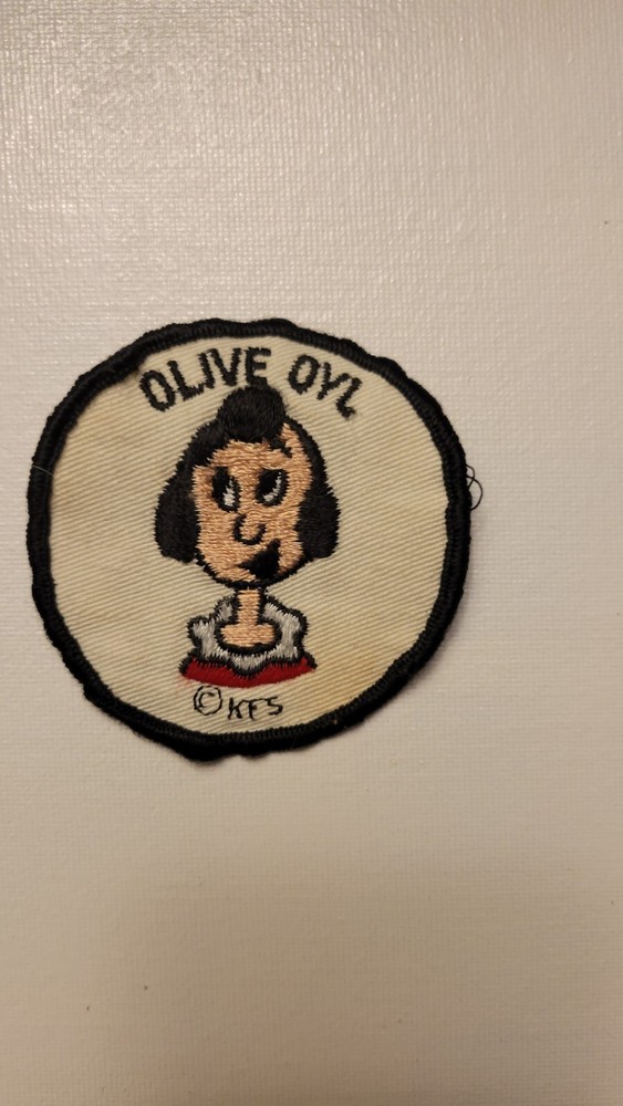 Vintage Kfs Olive Oil Patch