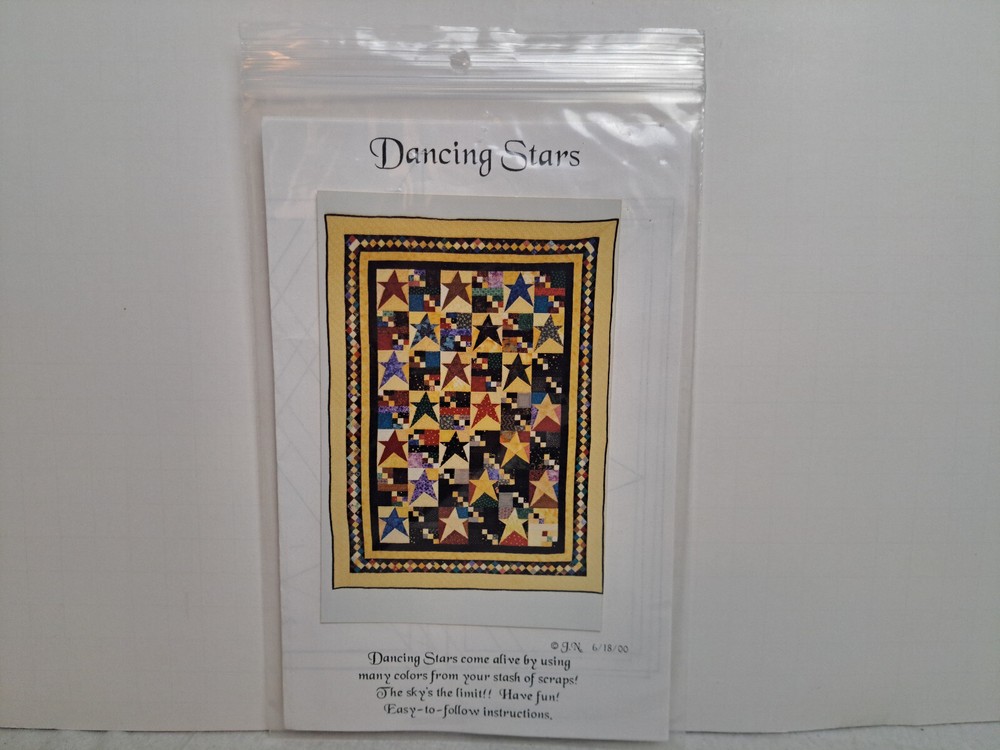 Janis Nelson Quilt Pattern - Dancing Stars (52" x 72") - Uncut
