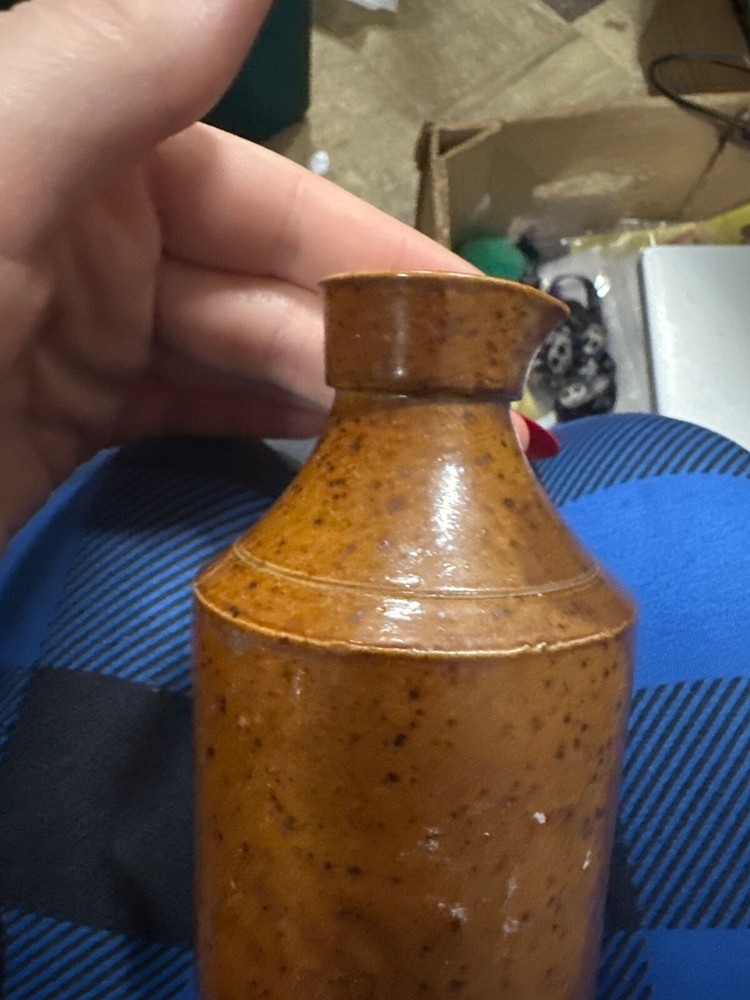 P&J Arnold london england pottery bottle