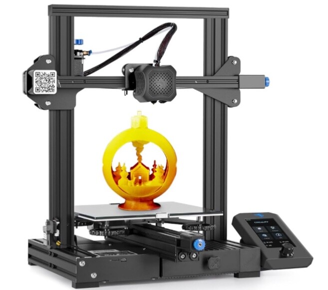 Upgraded ender 3 v2 (tools and extra hot end) updated firmware