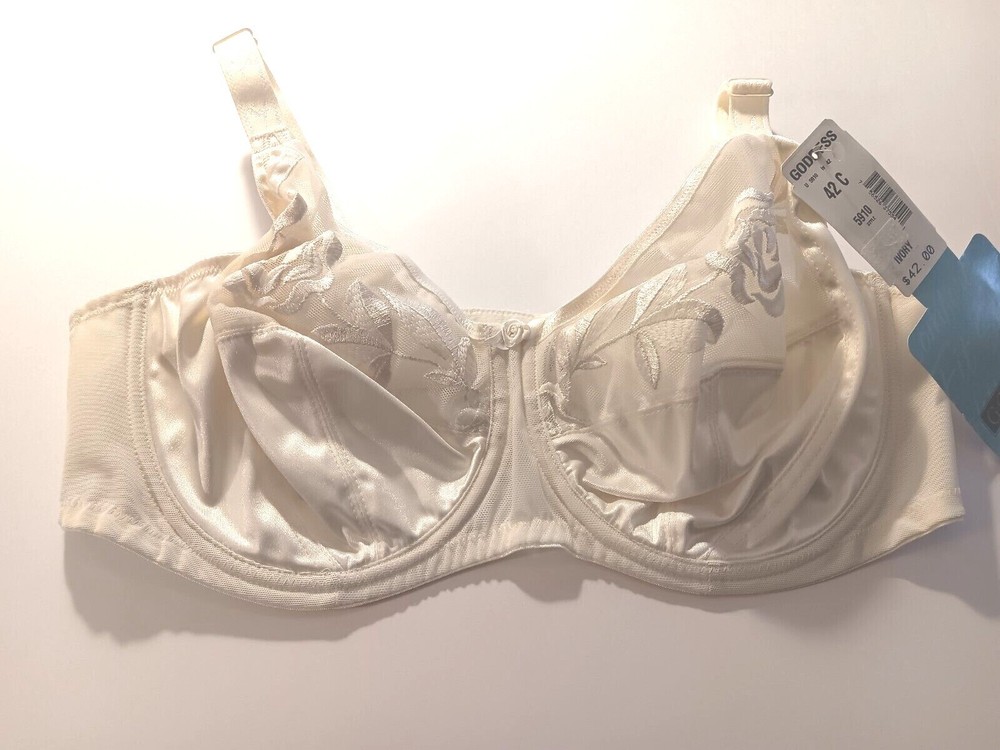 Goddess Elegance Lacy Underwire 5910 Bra NWT