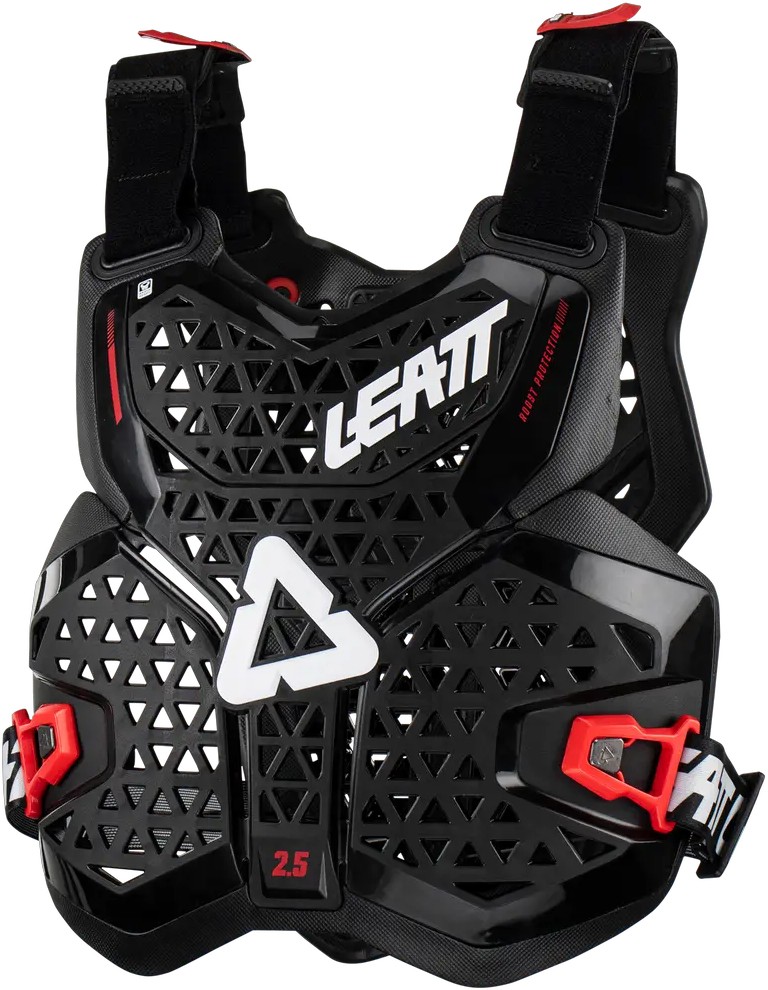 Leatt 2.5 Chest Protector – Unisex One-Size Black
