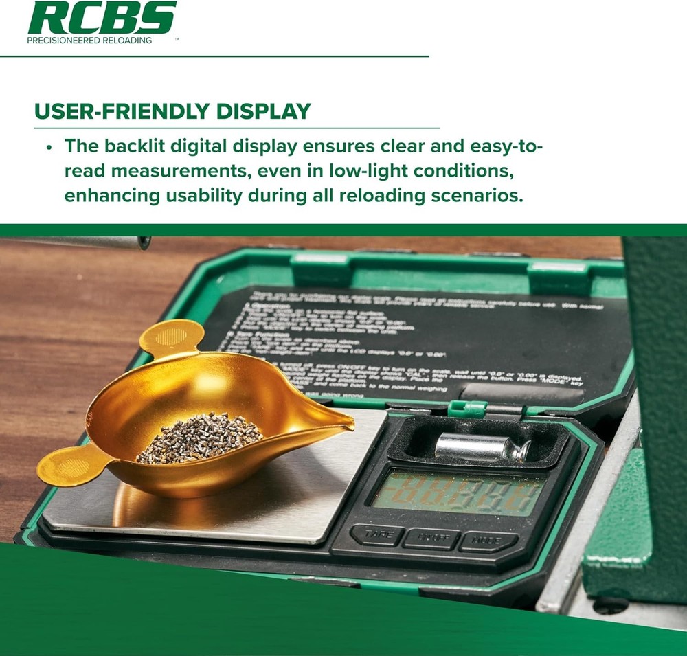 RCBS 1500 Grain Pocket Scale_98914, Green