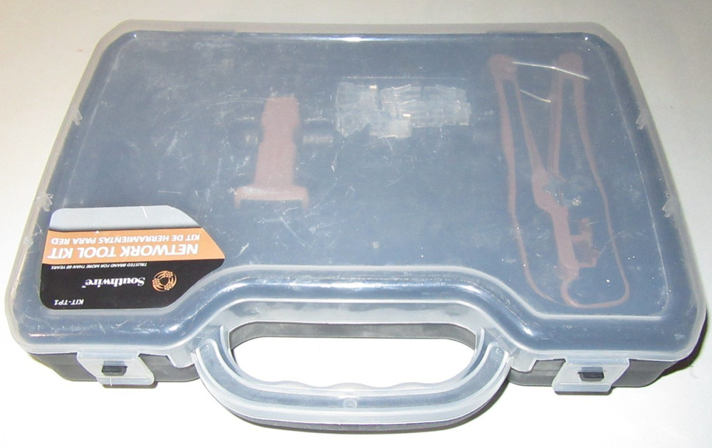 Southwire Network Tools for Terminating Data Cable KIT-TP1, RJCC-T1 & PDTC-1