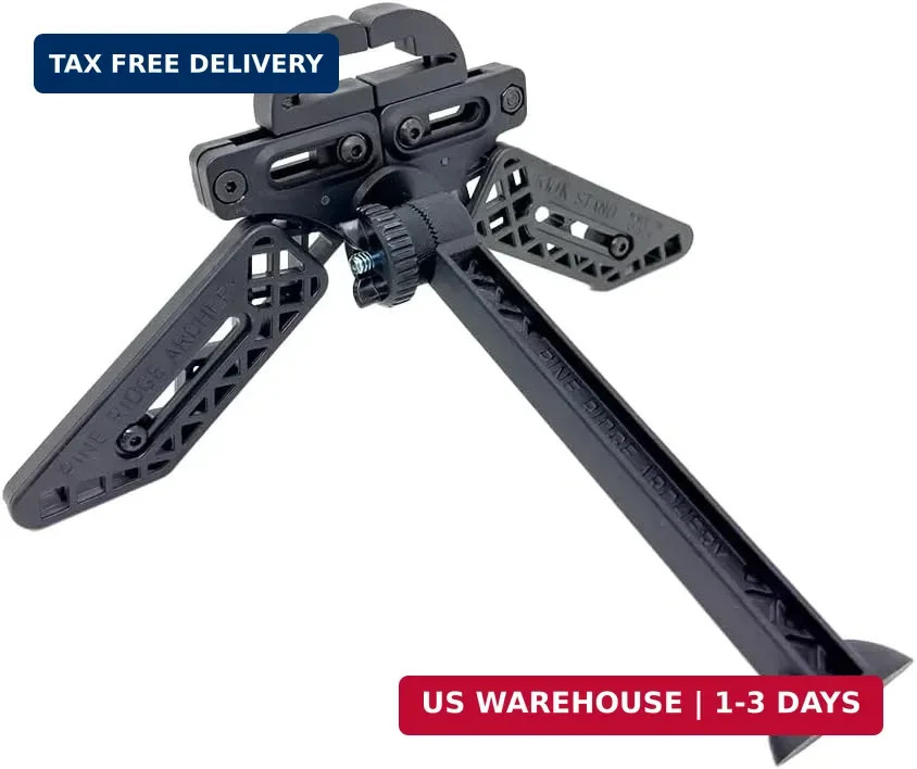 Pine Ridge - Kwik Stand Tri-Pod Bow Support - Stable Bow Stand for Compound and