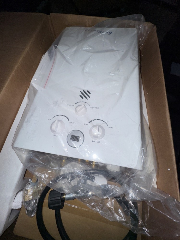Flame King Portable Tankless Water Heater LP Gas