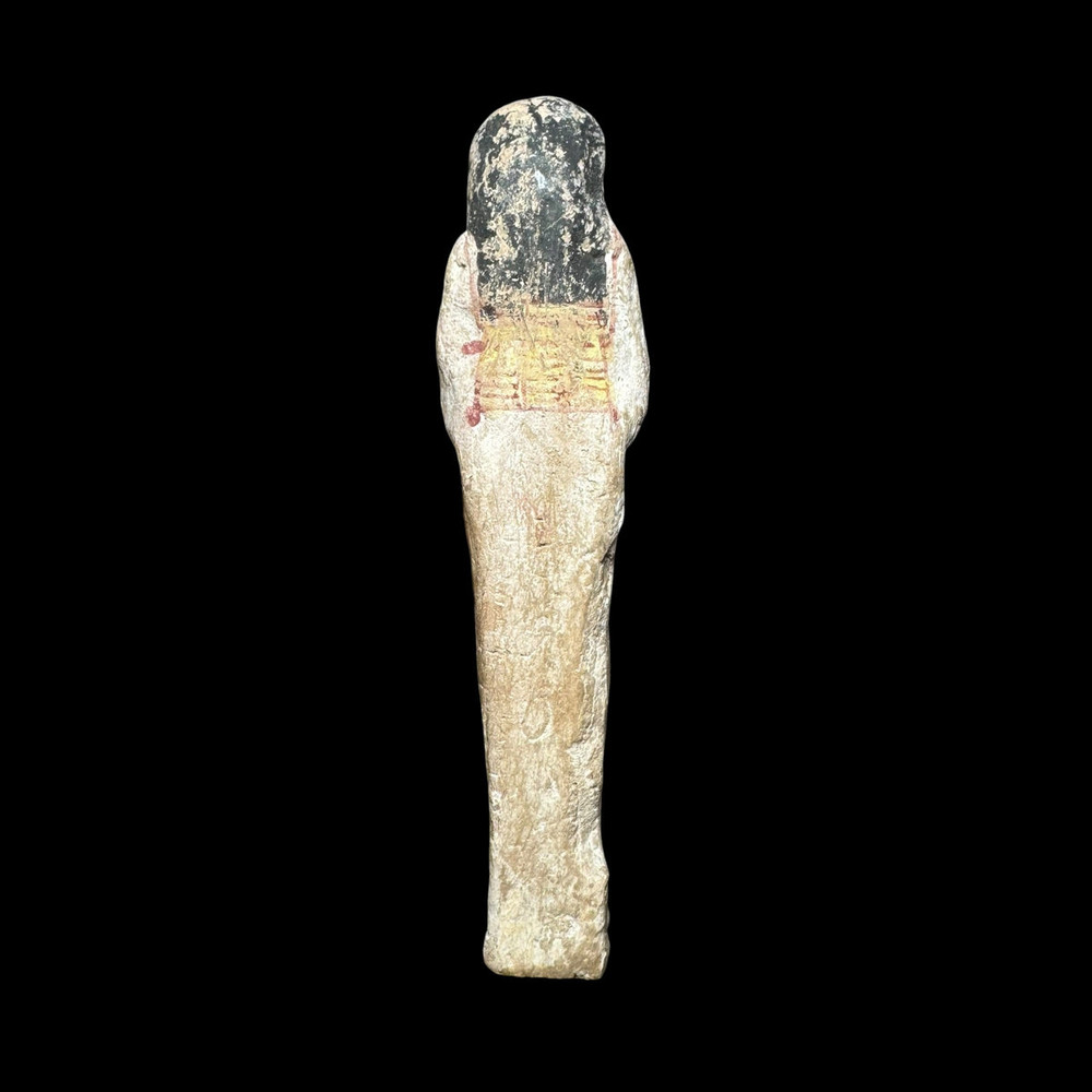Ancient Egyptian Polychrome Ushabti Figure