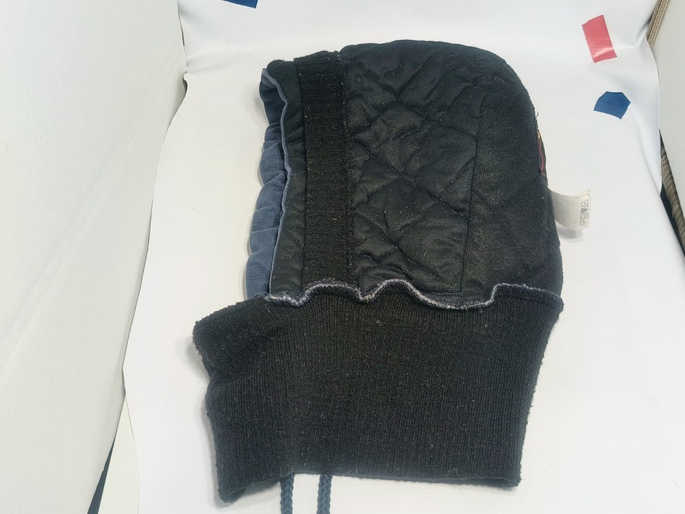 WALLS Zero Zone QUILTED Insulated BLUE Hood Hat Pullover Drawstring Cap