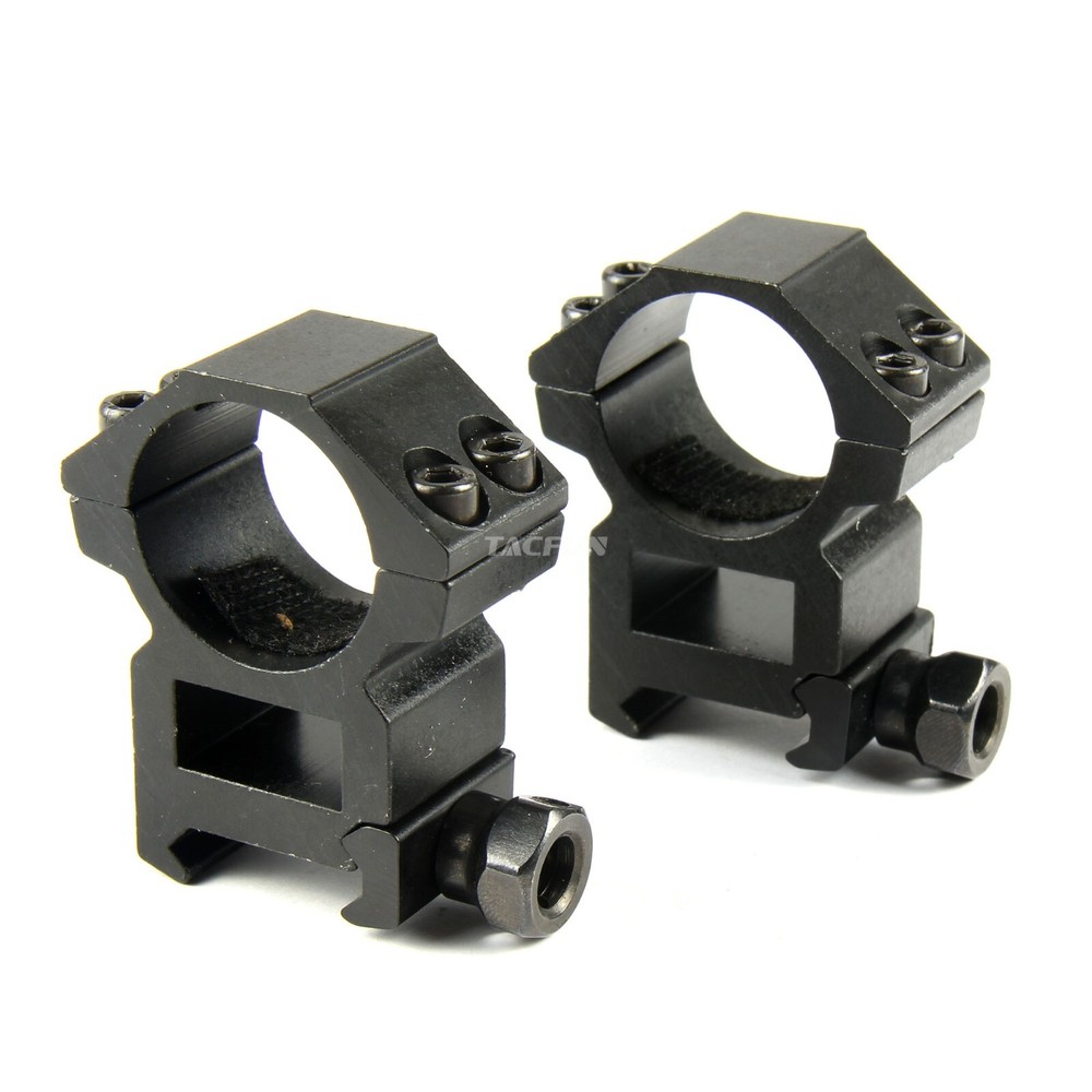 Ruger 1022 10/22 Base Scope Mount + 1 Pair Medium Profile 25.4mm Rings