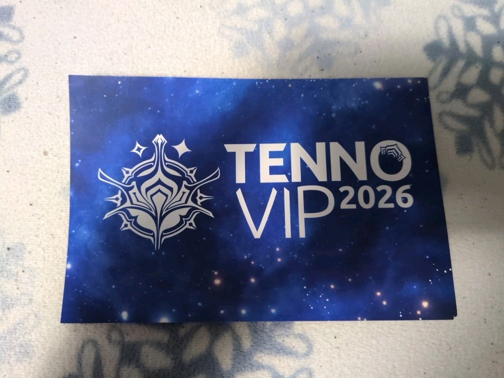 2026 Pax East Warframe Tenno VIP Items Pack Code