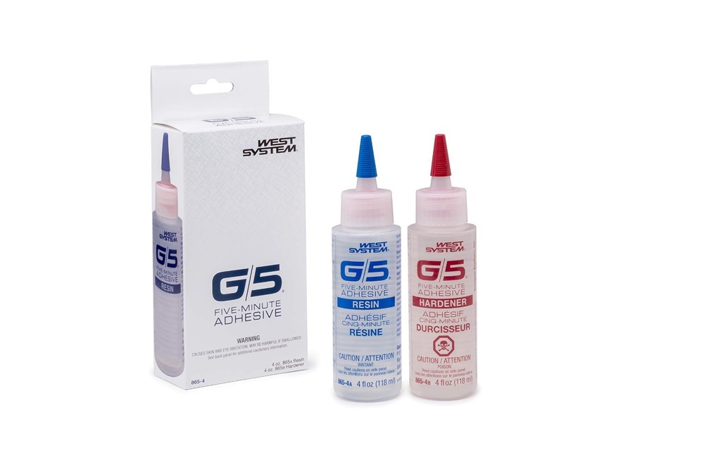 Five Minute Epoxy Adhesive, 8 fl oz - Quick Setting, Strong Bonding, Waterproof