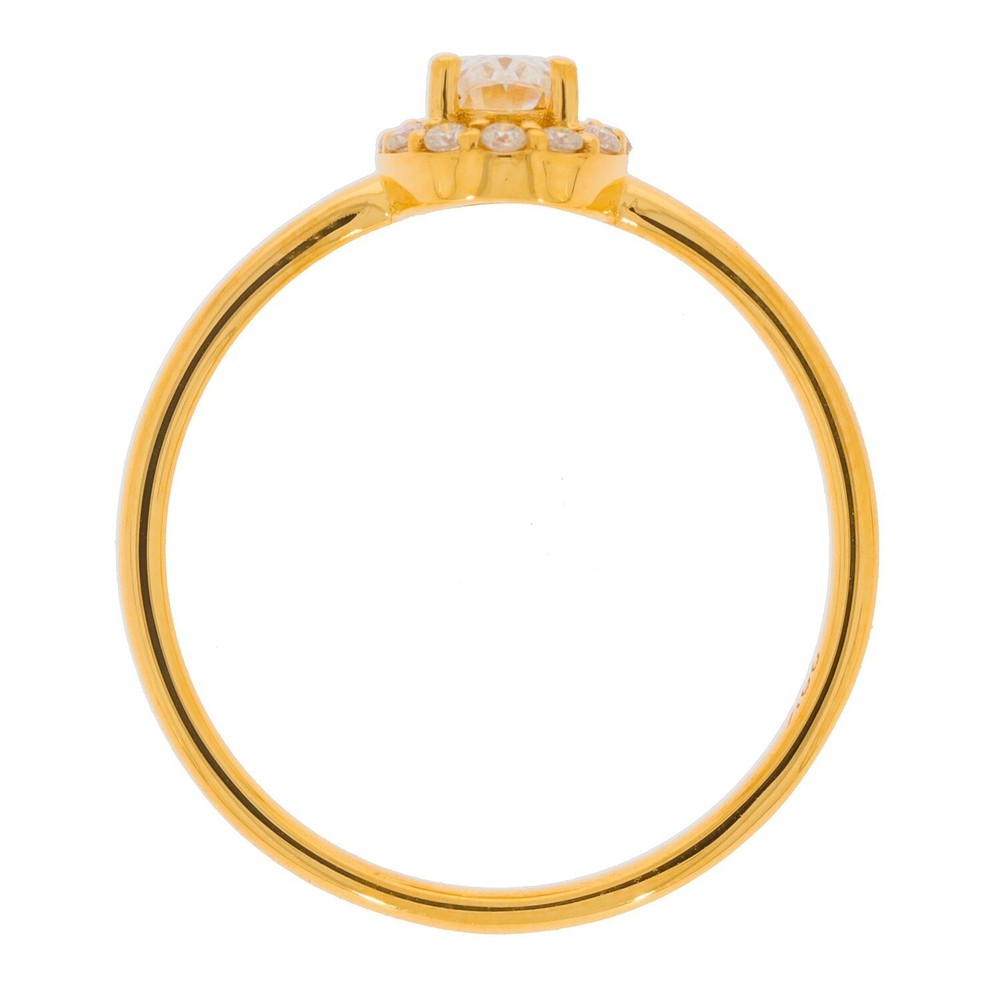 Sterling Silver Semi Mount Ring Setting Oval OV 6X4mm