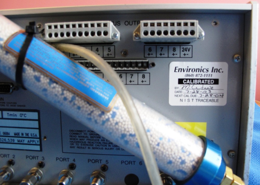 Environics S-9100 Computerized Ambient Monitoring Calibration System