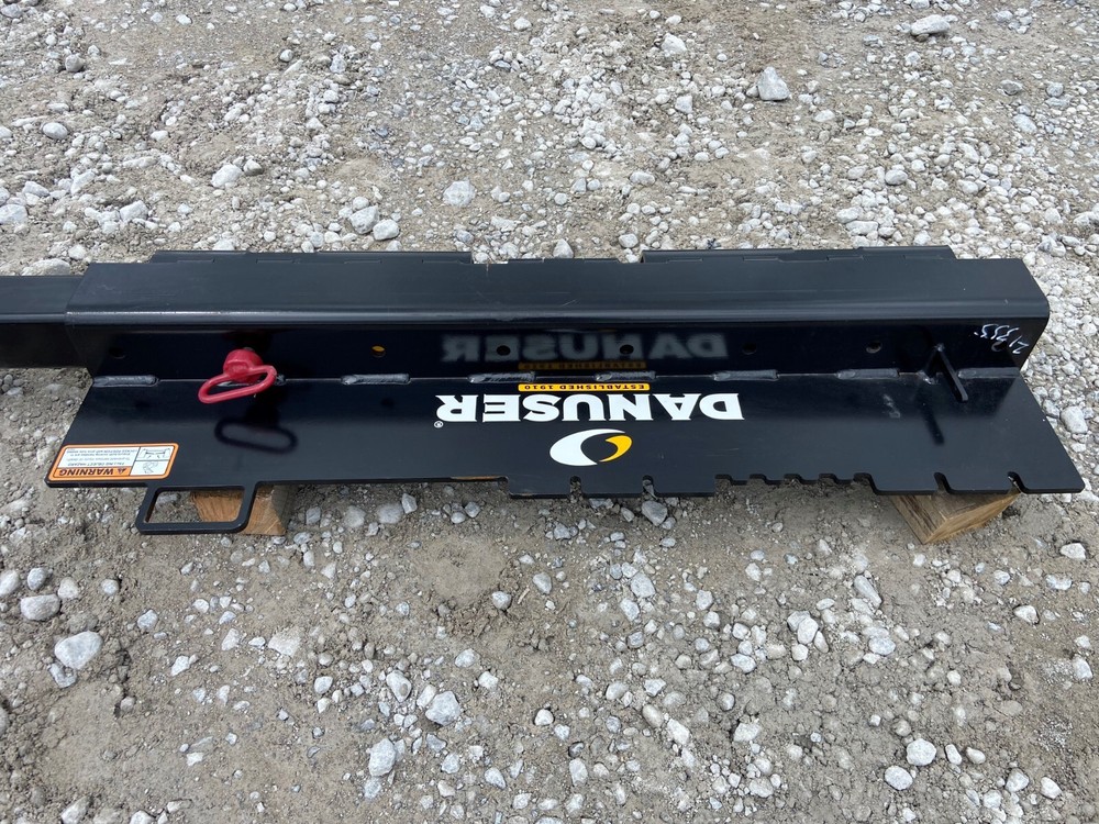 Danuser T3 Offset T-Post Driver Skid Steer Attachment 3"Diameter Oil Field Posts