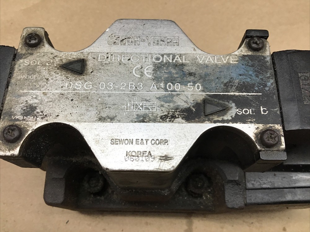 Sewon-Yukon DSG-03-2B3-A100-50 Directional Valve #55C19PR4