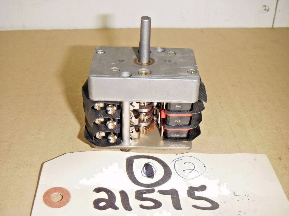 Micro Switch 20AS6-39 Rotary Cam Switch 21575