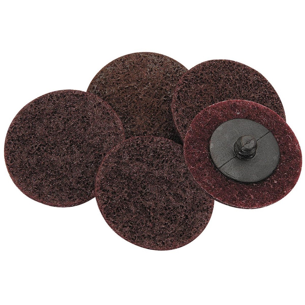 25 Pack - 2" Surface Conditioning Discs Extra Coarse Tan Quick Change Prep Pads