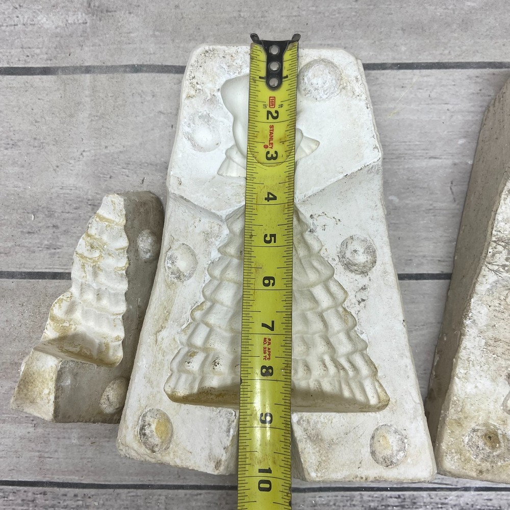 Vintage Unbranded Ceramic Slip Casting Mold Victorian Lady Figurine