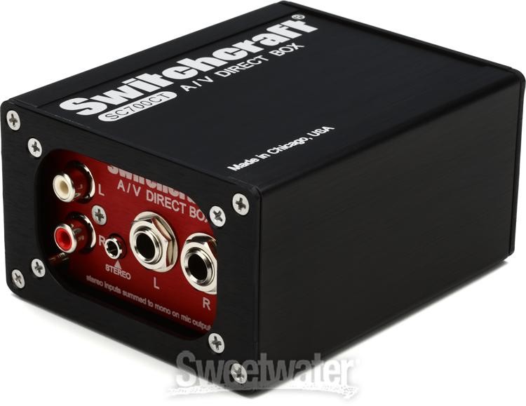 Switchcraft SC700CT 1-channel Passive Instrument Direct Box