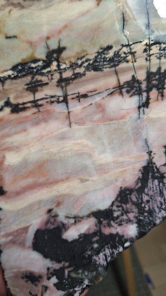 Large Rhodonite Slab