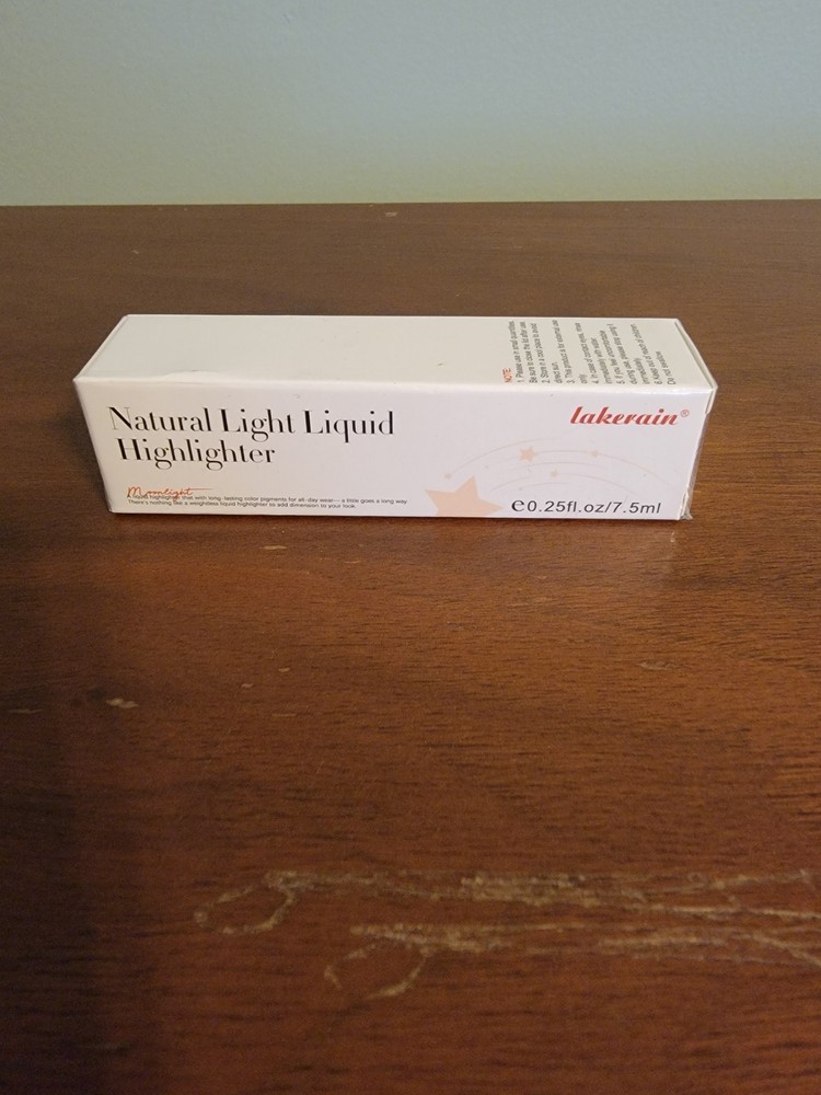 Lakerain Natural Light Liquid Highlighter - Moonlight - 0.25 oz