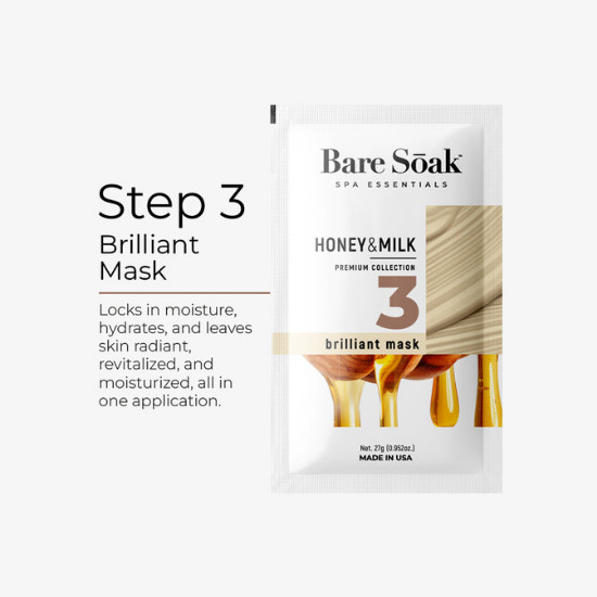NuRevolution Bare Soak 5 Step Milk & Honey