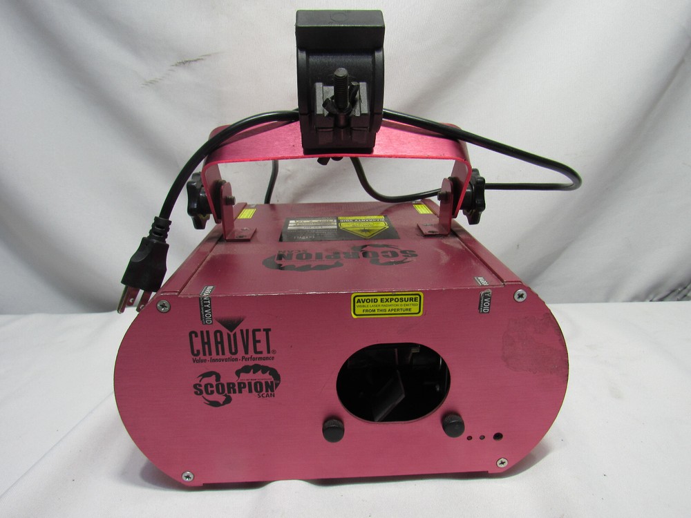 CHAUVET SCORPION SCAN  DJ LIGHT - green multi pattern  laser