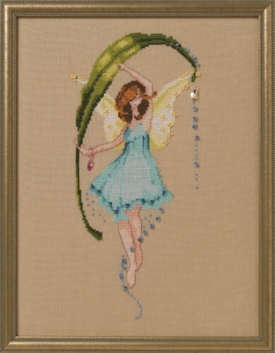 Nora Corbett Cross Stitch Pattern - NC265   Dewdrops