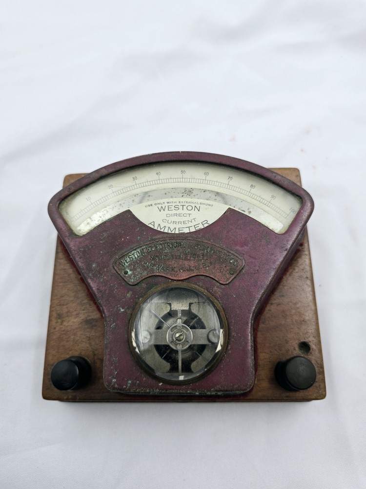 Weston Ammeter 1890's Model 1