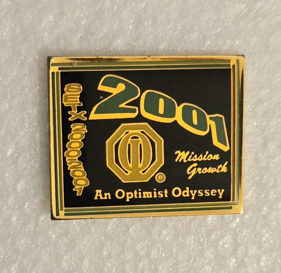 (2) Optimist International Pins Southeast Texas (SETX) 2001 & 2002 - Train