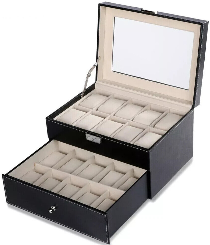 Watch Box Case Storage Display Jewellery Case