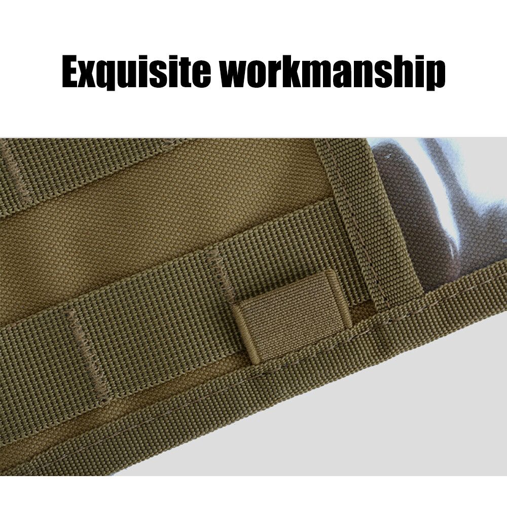 Car Sun Visor Organizer Tactical Molle Visor Panel Accessories Storage Bag Pouch