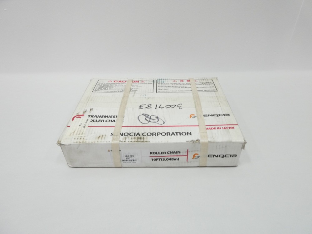 Senqcia 100RIV #100 Ansi Roller Chain 10ft